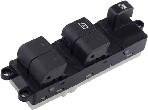 interruptor de elevalunas de puerta Para N&issan para Navara D40 para Qashqai J10 25401JD001 Coche Delantero Izquierdo Derecho Conductor Control de Potencia Interruptores Elevador Botón Elevalunas Coc