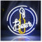 XENITE Hängende Kunst-Leuchtreklamen Beer - Neon Zeichen Licht Bier Glas Flasche Neon Lampe Für Bar Club Shop Dekoration Party Restaurant Wand Hängen Zeichen Beleuchtet 32cmx32cm