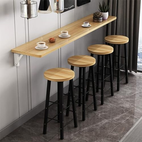 Lding Tisch für Küche, Esszimmer, Bar, platzsparend, wandmontiert, faltbarer Hängeschrank für kleine Küche, multifunktionaler Wand-Bartisch für Esszimmer, moderne faltbare Küchenbar