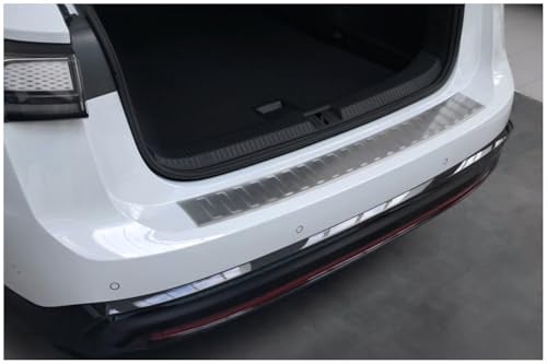 tuning-art Ladekantenschutz passend für VW ID.7 Tourer 2024- | Passgenau mit Abkantung Reinigungstuch Montageanleitung Rostfrei vormontiertes Spezialklebeband