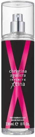 Christina Aguilera - Infinite Xtina Fine Fragrance Mist, Fruchtig-blumiger Amber mit Noten von Rosa Guave, Rosa Jasmin und Modernem Amber, Parfümspray für Frauen, 236ml