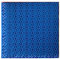 Piastrelle modulari per esterni, antiscivolo, ad incastro, per patio, garage, impermeabile, drenaggio, piastrelle, blu, 25 x 25 cm, 16 pezzi