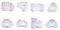 Limtula Lot de 8 moules en plastique pour pâtisserie en forme de vélo ou de voiture
