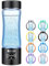 Hydrogen Water Bottle Generator with SPE/PEM Technology, Portable Hydrogen Water Ionizer Machine, Birthday,Xmas Gift for Family Friends Office Travel Sports (Black, 9.05*Φ2.63in)