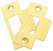 2Piezas Placas de Refuerzo para Inoxidable para Cerrojos de Puerta Principal Instalación y Resistencia Duradera