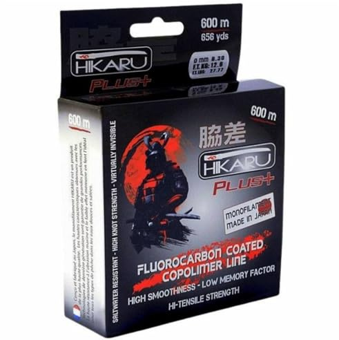 Filo Fluorocarbon Coated Fluorine Pesca Bolognese Mare Lago Trota Fiume Mt.600