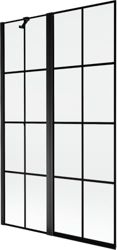 Mexen Mist Badewannenfaltwand 2-flügelig links 110 x 150 cm