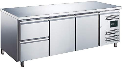 ZORRO Kühltisch ZGN 3110 TN | 2 Türen / 2 Schubladen | 1795x700mm | 1/1 GN