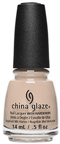China Glaze Nail Lacquer with Hardeners, 14 ml, I'll Sand By You