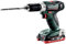 Metabo 601038800 601038800 Trapano avvitatore senza spazzole a batteria 12 V / 2 X LiHD 4,0 Ah Li-Ion PowerMaxx BS 12 BL con valigetta, 12 V, Nero, Verde, Rosso, Argento
