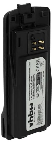 vhbw batteria compatibile con Motorola XT420, XT460, XT660d, XT220 radio (2100mAh, 3,7V, Li-Ion)