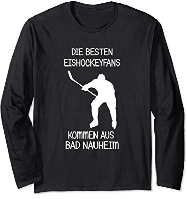 Eishockey Fans Bad Nauheim Langarmshirt