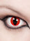 Maskworld Katzenauge Rot Kontaktlinsen/Jahreslinsen - Motivlinsen ohne Sehstärke - Halloween, Karneval, Motto-Party & Fantasy-Fans