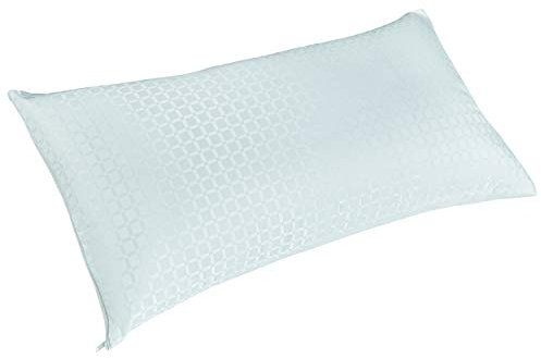 PIKOLIN Almohada de Fibra | 135cm | Firmeza Media-Baja | Cambio de Postura y Dormir de Lado | Funda Microfibra | Malla 3D Ultra Ventilación | Cooper
