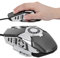 Souris d'ordinateur, jeux RVB Souris gamer filaires à 6 boutons avec rouleaux antidérapants 3D en métal pour ordinateur portable PC de bureau avec ventilateur pour jeux en ligne à grande échell(gris)