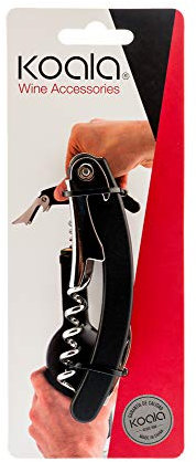 Koala Spain Sacacorchos de Camarero, Color Negro