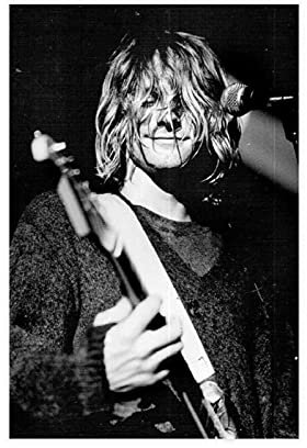 Best Pics of Kurt Cobain Leinwand-Poster, Wandkunst, Deko, Bild, Gemälde für Wohnzimmer, Schlafzimmer, Dekoration, ungerahmt: 60 x 90 cm
