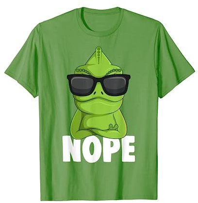 Chameleon Echse Chamäleon Kinder Jungen Mädchen T-Shirt