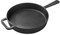 Sallys Gusseisenpfanne emailliert - 24 cm mit 21 cm Bratfläche, geeignet für Backofen, Grill und alle Herdarten, inklusive Induktion und Gas