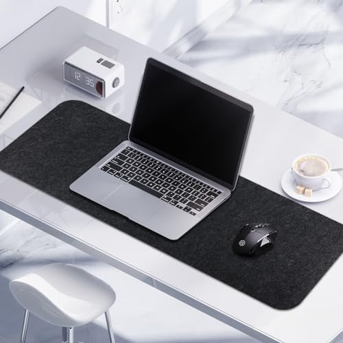 Wenrescry Tappetino Gaming Grande 80x30cm, Antiscivolo e Spesso 3mm, Ideale per Mouse e Tastiera, Perfetto per Ufficio e Gioco