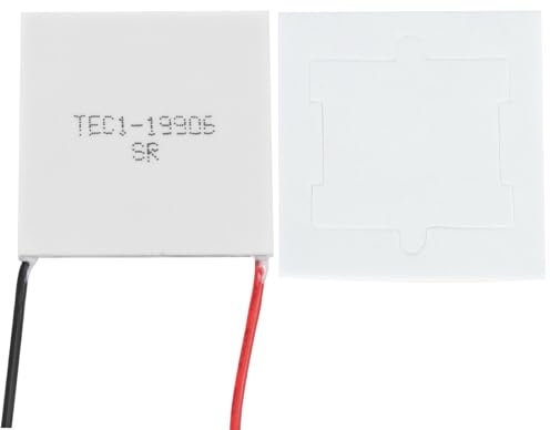 QUARKZMAN Tabletas de Refrigeración Semiconductoras Tec1-19906 24V 6A 68W Placa de Enfriamiento de Módulo de Enfriador Termoeléctrico de Disipador de Calor 40x40mm