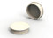 HAFELE 2 Pcs Cream Coloured White Plastic Hinge Hole Cover 35mm