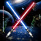 mizikuu Espada Láser para Niños, 2 Piezas Sable de Luz 2 en 1 Lightsaber 7 Colores con SonidoTelescópica Laser Star Wars para Cumpleaños Regalos y Cosplay