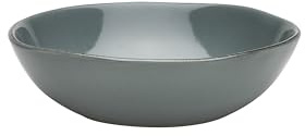 Van Well | URBAN Schale grau 19 cm grau - Steinzeug Bowl, für Nudeln, Suppe,Salat Poke oder Müsli