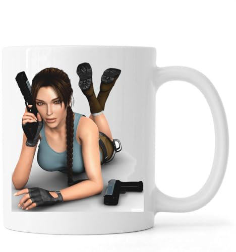 Atspauda Tazza da tè e caffè in ceramica bianca