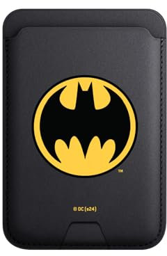 Head Case Designs sous Licence Officielle Batman DC Comics Bat Signal Logos Et Personnages Custodia Magnetica Porta Carte Di Credito Compatible avec Apple iPhone Et Compatible avec MagSafe