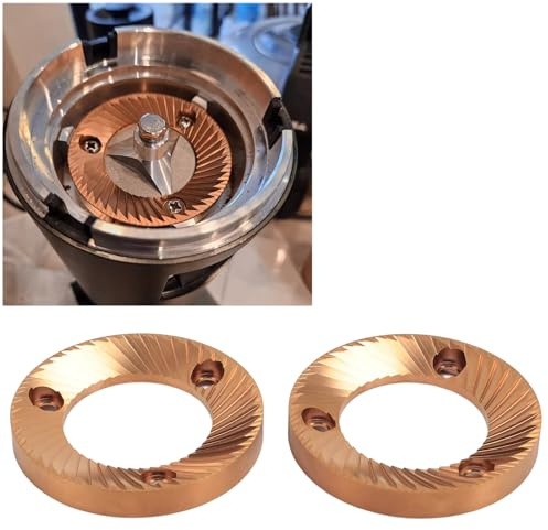 64 Mm Plattierte Flachgrat-Kaffeemühle für DF64 DF64P DF64E DF64V für Super Jolly und Mini E, Anfim Caimano CODY II Lagom P64 Fellow Ode mit Ceado E5P E6P E37J