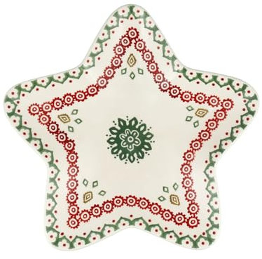 Emma Bridgewater Christmas Joy Medium Star Plate