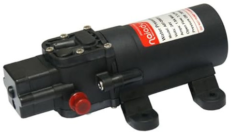 YUNYODA Bomba de diafragma, bomba de agua de 30 W, 12 V, 4,3 L/PM, bomba de agua autocebante para barcos, caravanas, yates, jardín, campistas