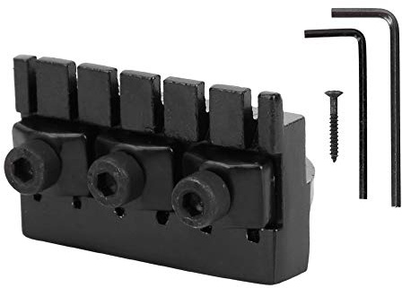 MUNEFE Headless Guitar Locking Nut, Guitar String Locking Nut, Electric Guitar Locking Nut, Suitable for Tuning Various Types Of Guitars