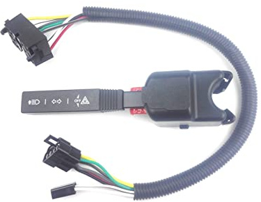 DEMULAX Interruttore di direzione combinato for auto con cavo Sostituzione dell'interruttore degli indicatori di direzione