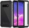 seacosmo Hülle für S10, Stoßfest Cover S10 360 Grad vollschutz Handyhülle Rugged Schutzhülle S10 mit eingebautem Displayschutz, Schwarz