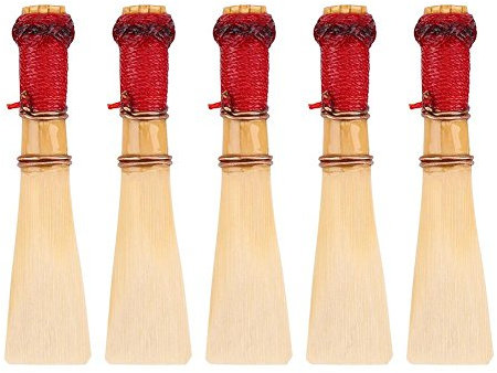 Drfeify 5 Stück Praktische Fagott Blätter Medium Instrument Zubehör Car Model Parts Model Toy
