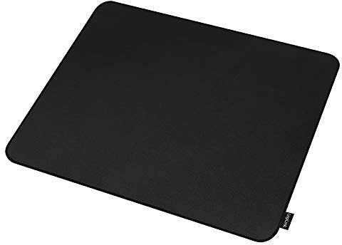 LogiLink ID0197 – Tapis de Souris de Jeu Flexible avec Dessous antidérapant et Surface en Polyester particulièrement Glissante, Taille XL (455 x 400 x 2 mm)