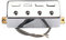 Alnicov Humbucker-Tonabnehmer für Bassgitarre, 4 Saiten, silberfarben