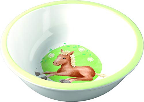 HABA 305699 - Schüssel Pferde, Geschirr für Kinder, 1 Stück