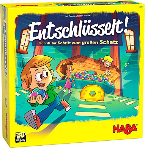 HABA 305872 - Entschlüsselt, Spiel ab 5 Jahren, bunt
