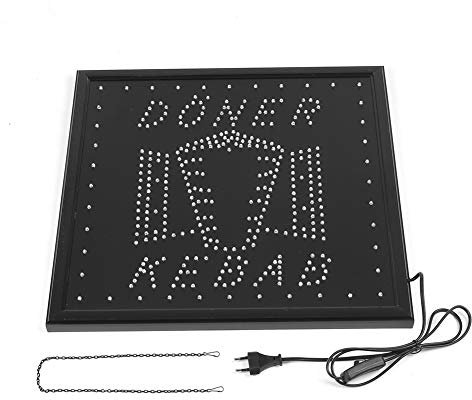 Ausla Neonschild LED Neon Licht Kebabs, Neon Schild DONER KEBAB OutdoorOutdoor LED-Schild für Restaurants für Döner Shop für Speisesäle