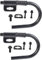Missiscily Pack of 2, M745RBU Spring Loaded Rafter Hook/Retractable for fits Hitachi NR83A NR83A2 NR90AE Nail Gun Hangers