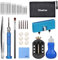Vastar Watch Repair Tool Kit, Watch Back Removal Tool, Watch Battery Replacement Kit, Watch Case Opener, Watch Tool Kit, 5-in-1 Screwdriver/Watch Holder/20pcs Spring Bars/Tweezer/Dust Brush