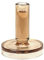 broste Copenhagen Petra Kerzenständer, Glas, beige, 12cm