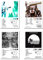 Fyzuf The Neighbourhood Poster Set mit 4 Albumcover-Musikpostern für Zimmer, ästhetisch, Wandkunst für Raumdekoration, Merch, Leinwand, Wandkunstdrucke, HD-Poster, ungerahmt