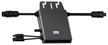 Kompakter TSUN MS400 Mikro-Wechselrichter für 1 Solarpanel + WLAN im Lieferumfang enthalten + Überwachungs-App