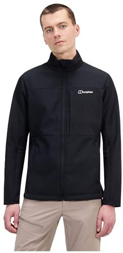 Berghaus Men's Ghlas 3.0 Softshell Jacket, Black/Black, M