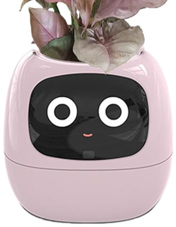 Smart Planter | Smart Interactive Plant Pot - Multiple Expressions, Plant Robot for Living Room, Rich Gesture Interaction, Indoor Decoration