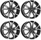4x Dezent Felgen Alufelgen TV dark 8.0Jx19 ET37 5x120 kompatibel mit Opel Insignia